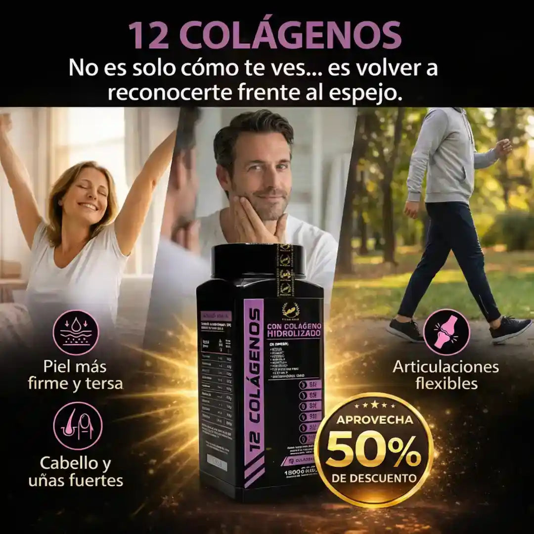 12 Colágenos - Producto Gold