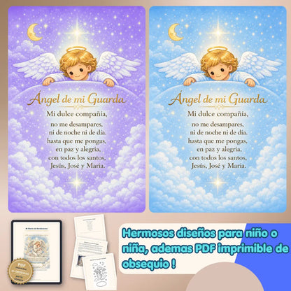 Manta "Angel de mi Guarda"