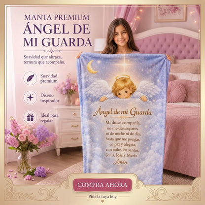 Manta "Angel de mi Guarda"
