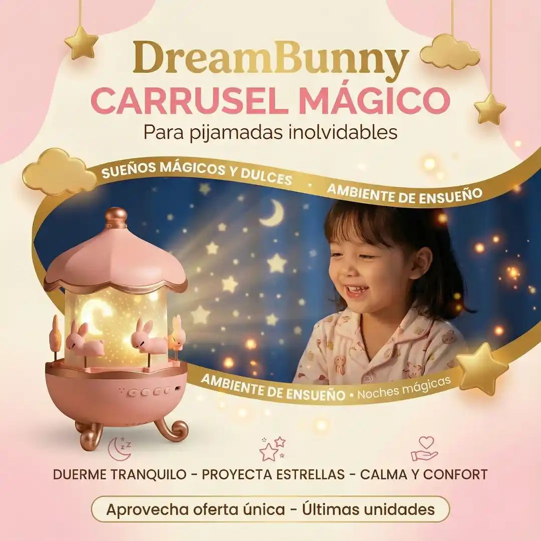 LAMPARA PROYECTORA INFANTIL - DreamBunny