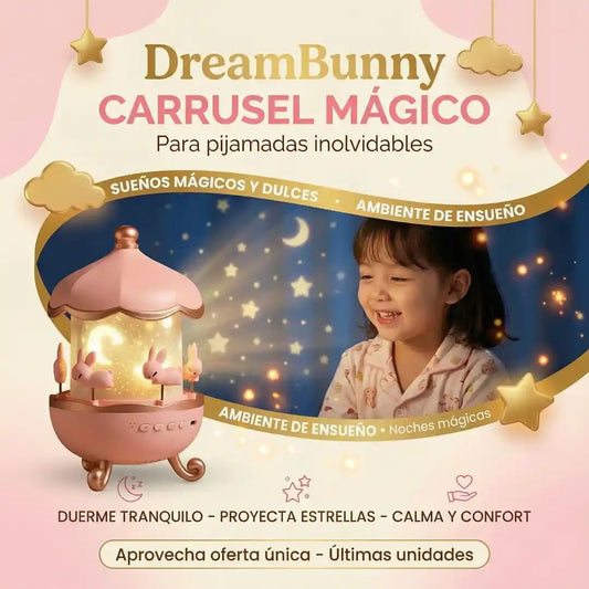 LAMPARA PROYECTORA INFANTIL - DreamBunny