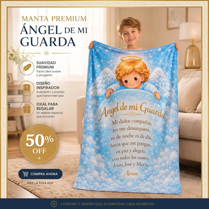 Manta "Angel de mi Guarda"