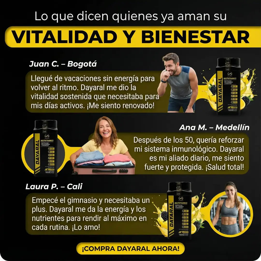 Dayaral Multivitaminico - Producto Gold