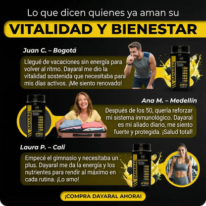 Dayaral Multivitaminico - Producto Gold